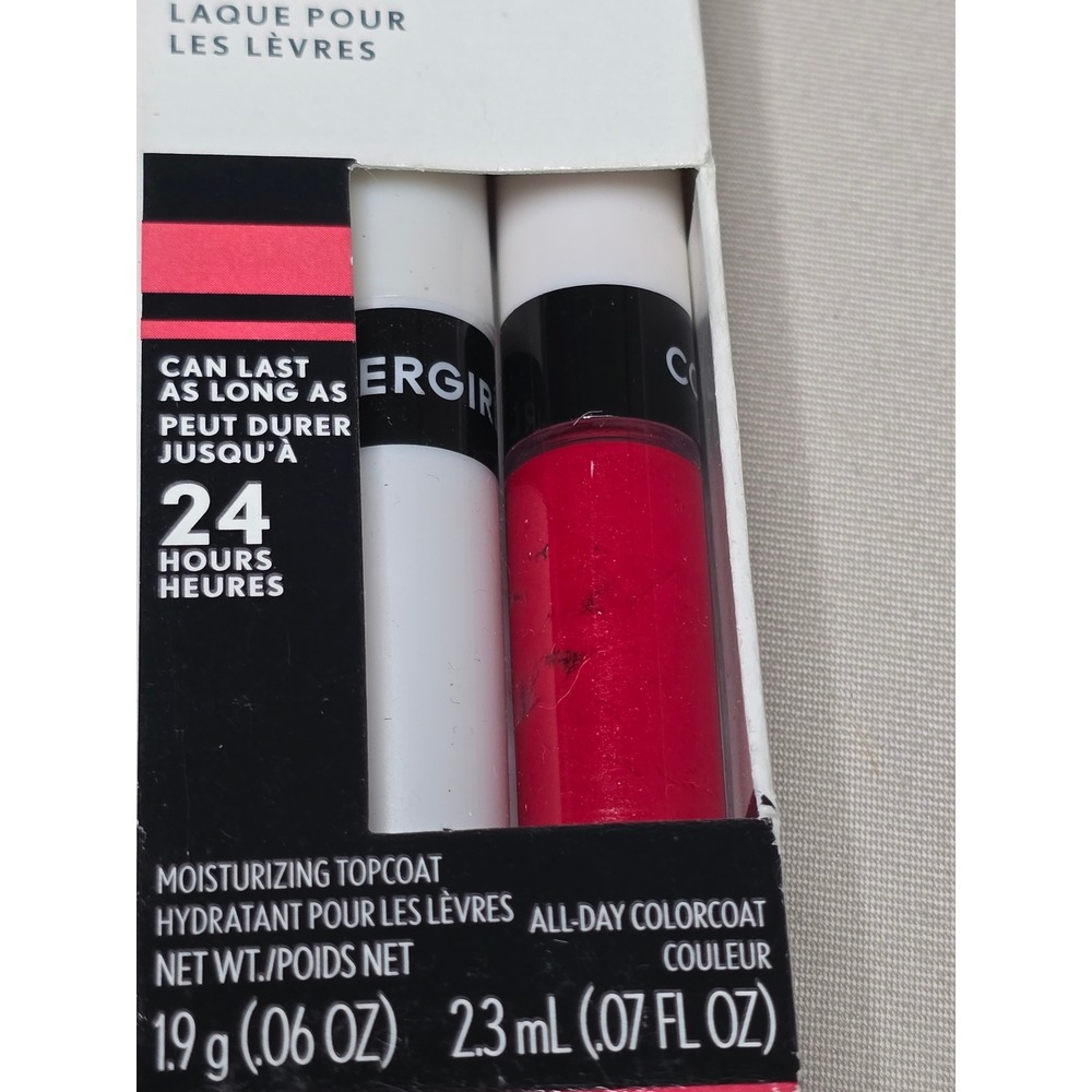 CoverGirl Outlast All Day Two Step Lipcolor #830 Your Classic Red .06oz